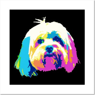 Havanese Pop Art - Dog Lover Gifts Posters and Art